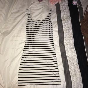 Bodycon striped dress